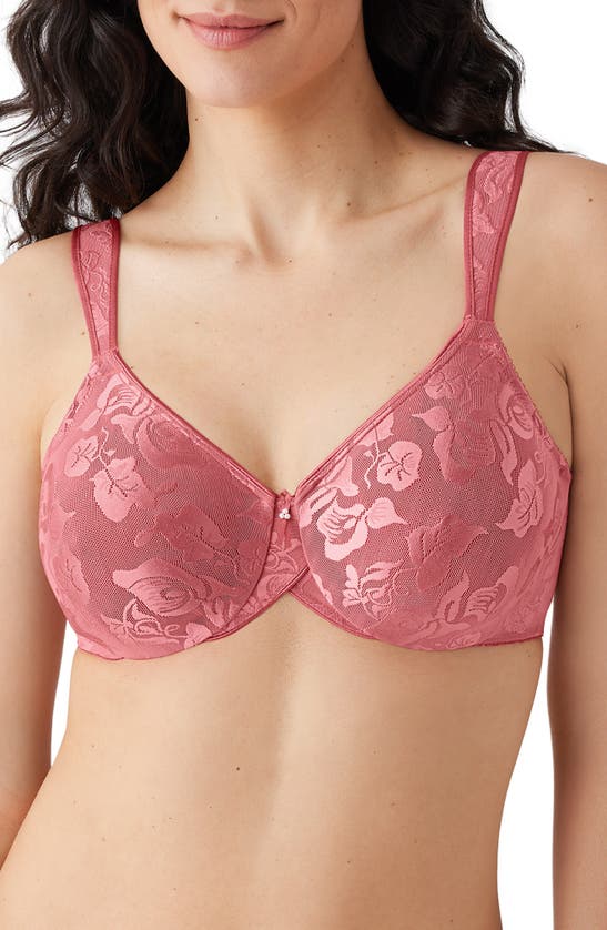 Shop Wacoal Awareness Underwire Bra In Baroque Rose