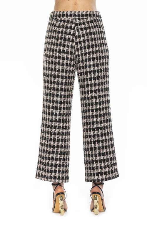 Alexia Admor Jayden Pants In Black/pink