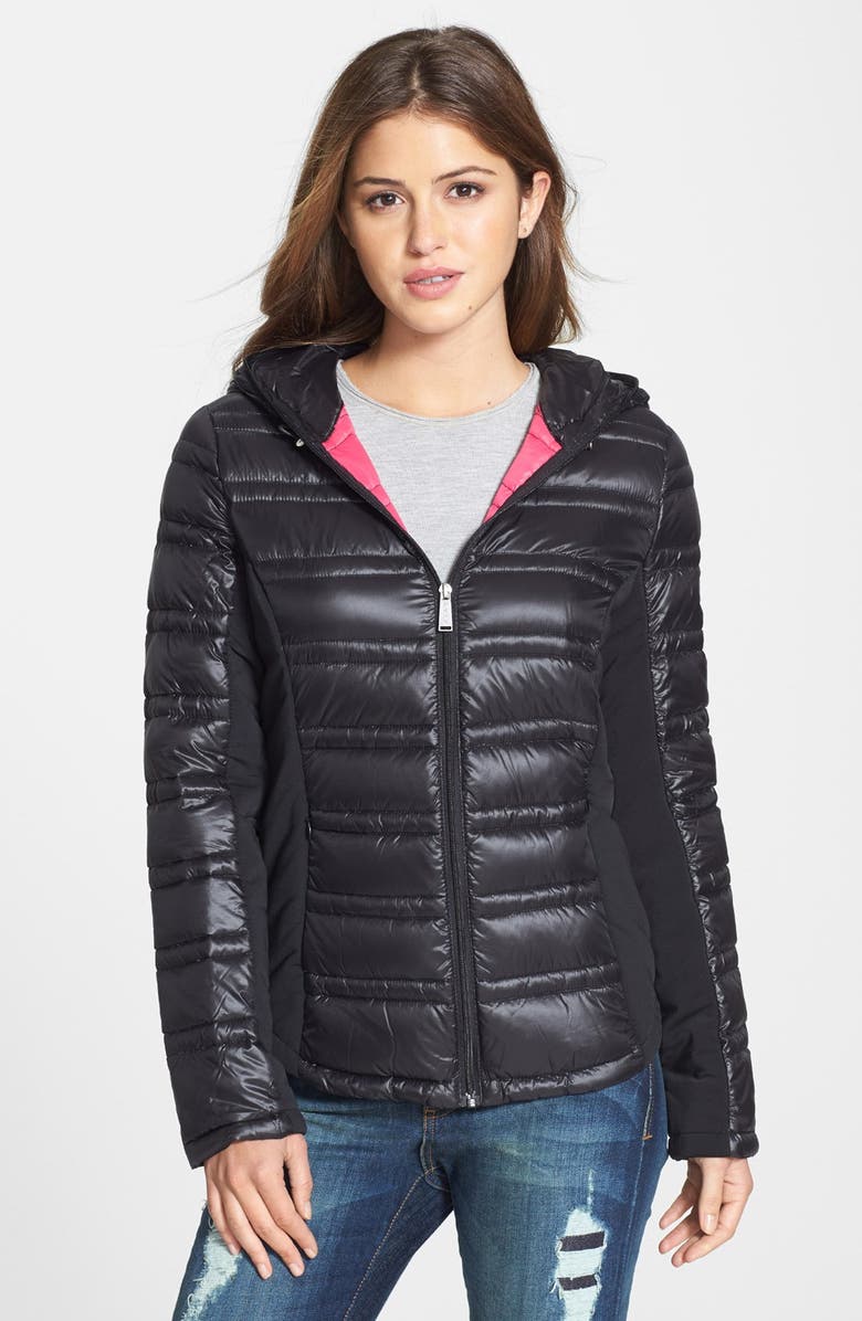 DKNY Hooded Packable Down Jacket (Online Only) | Nordstrom