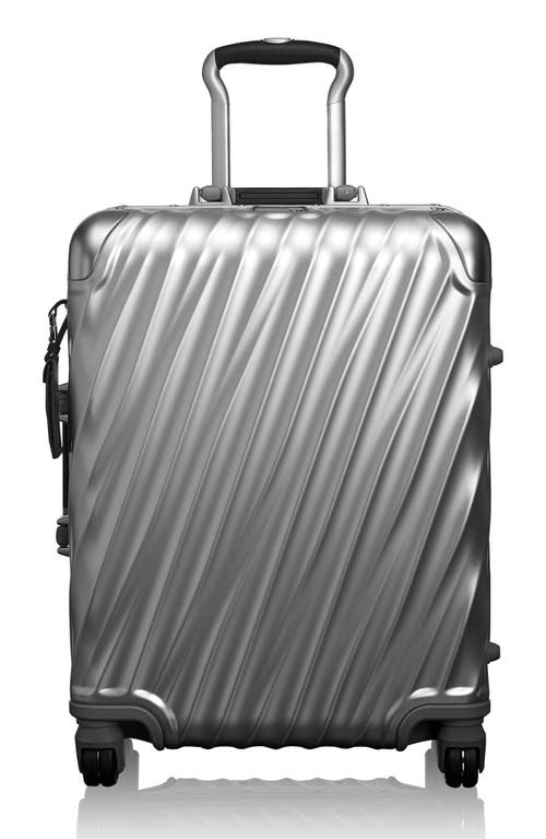19 Degree Aluminum 22-Inch Wheeled Carry-On Bag in Silver