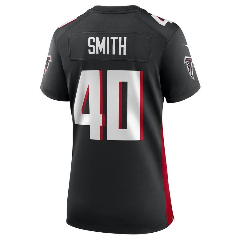 Nike Keith Smith Black Atlanta Falcons Game Jersey