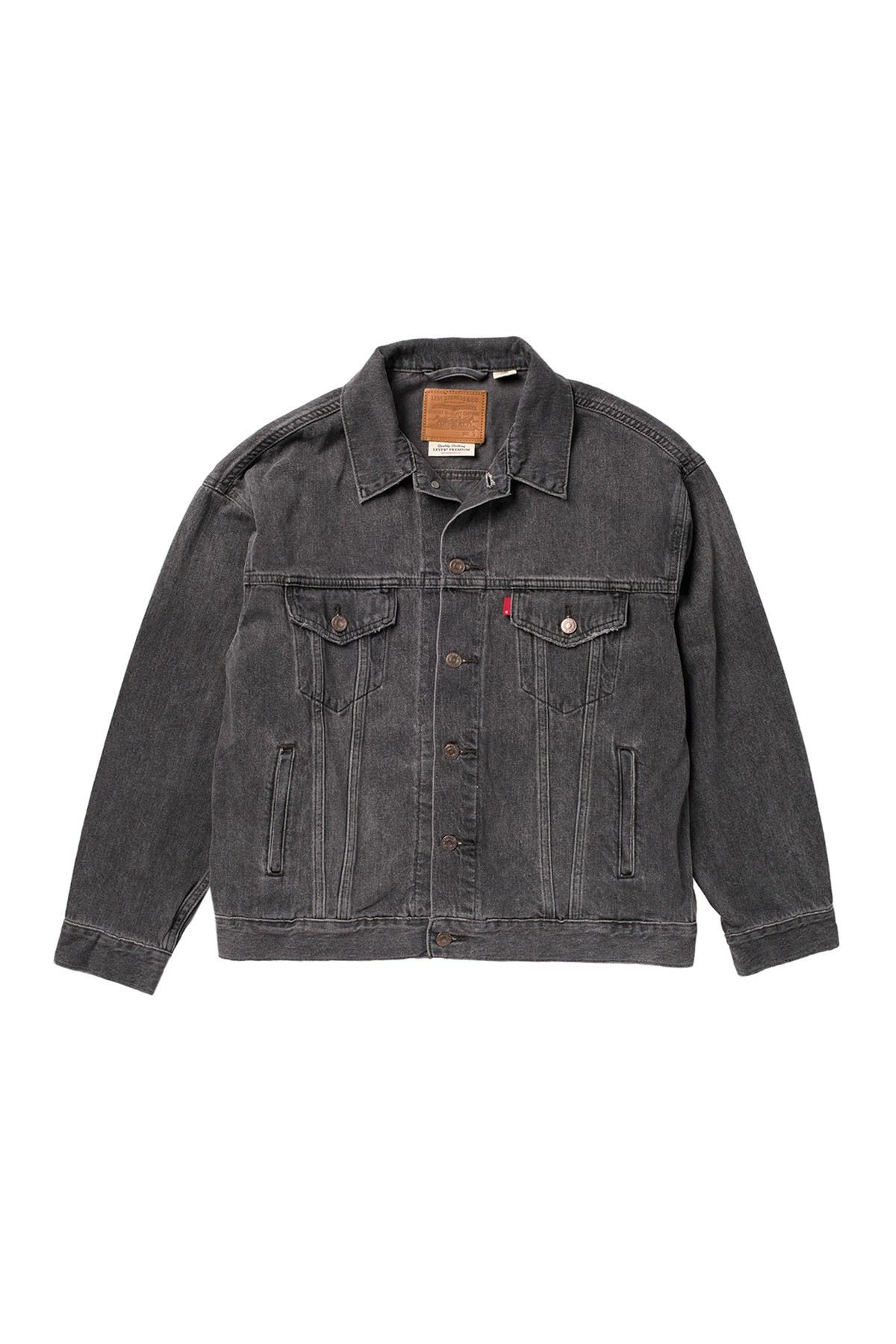 levi's dad denim trucker jacket