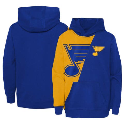 Outerstuff NHL Youth St. Louis Blues Prime Alternate Gold Pullover Hoodie, Boys', Medium, Yellow | Holiday Gift