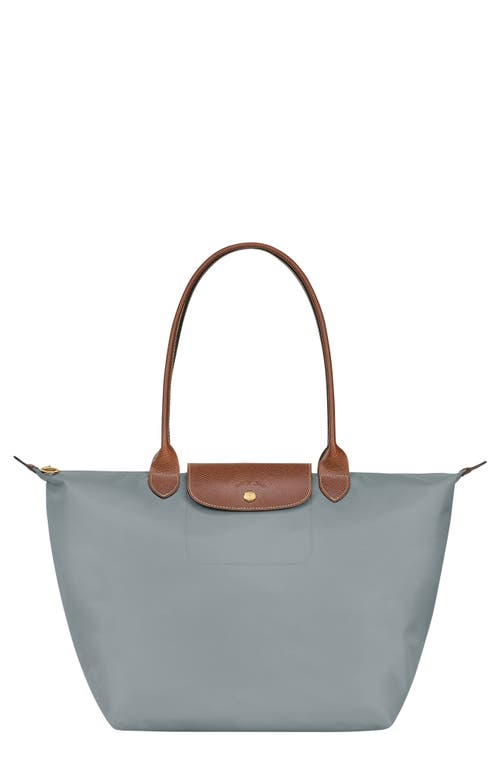 Longchamp Large Le Pliage Tote in Steel at Nordstrom