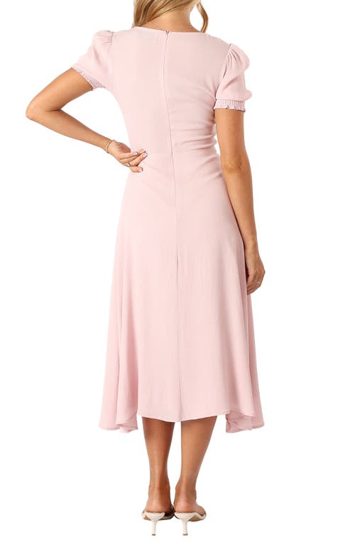 Petal And Pup Petal & Pup Franklin Puff Sleeve Dress In Pink