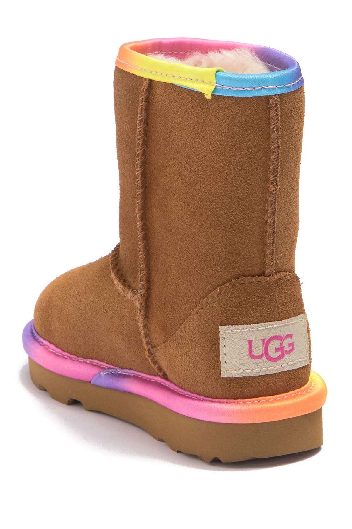 black rainbow uggs