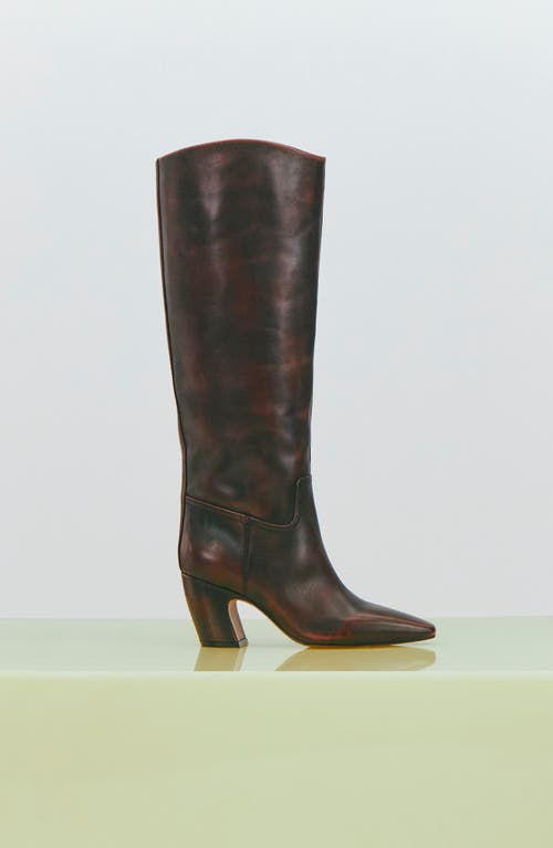 Shop Vince Camuto Cristen Knee High Boot In Reishi Suede