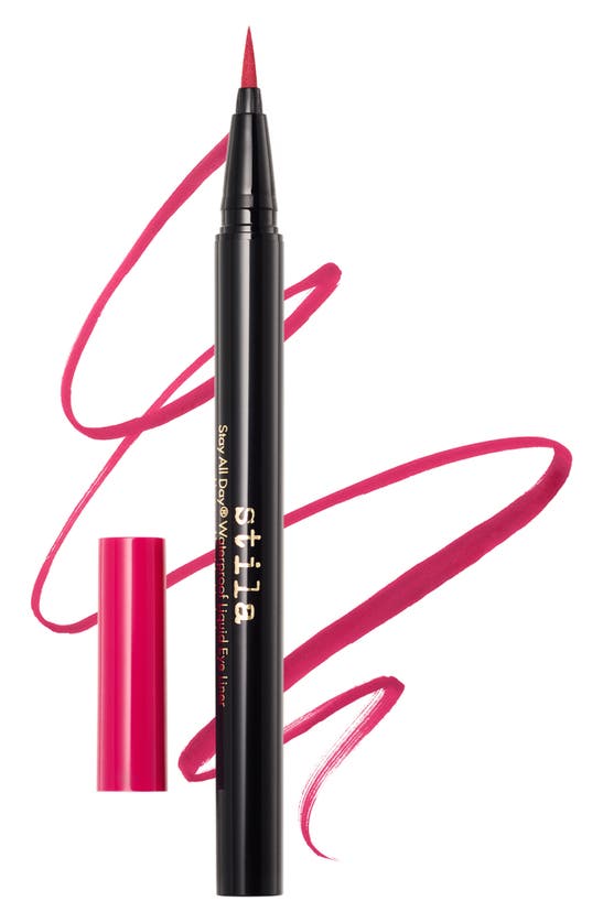 Shop Stila Stay All Day® Waterproof Liquid Eyeliner In Cosmic Pink