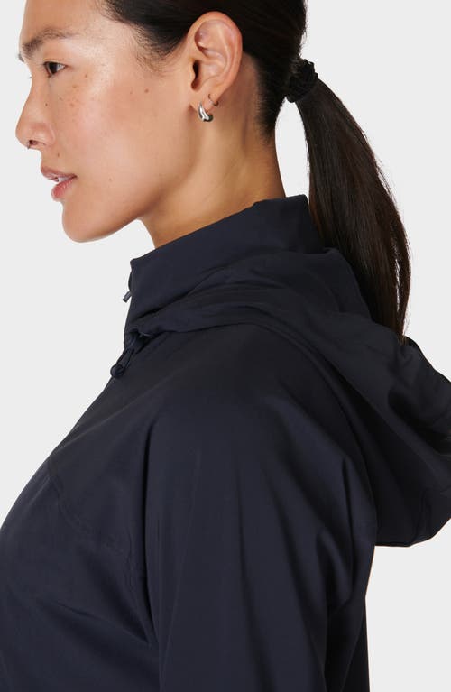 Shop Sweaty Betty Fast Track Running Jacket In Navy Blue