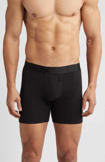 Men's Tommy John Second Skin Boxer Brief Striped Pattern Underwear