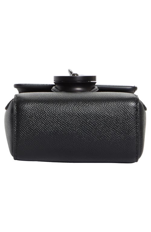Christian Louboutin Men's Groovy North-south Leather Crossbody Bag In Black/ Black/ Black
