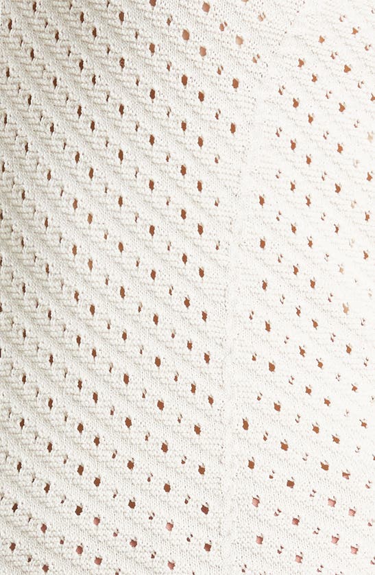 Ted Baker Yensine Open Stitch Sweater Tank In Natural