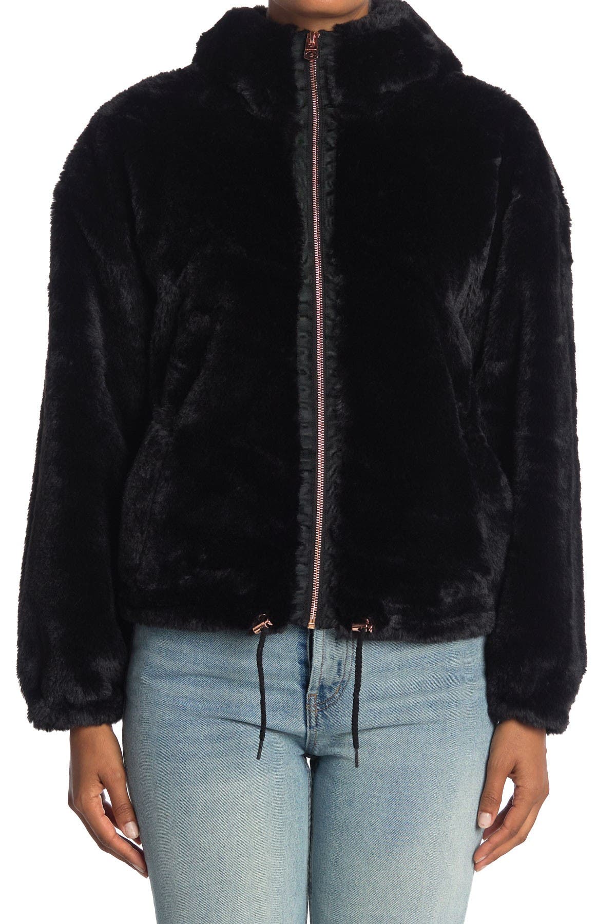 Lucky Brand | Faux Fur Hooded Zip Jacket | Nordstrom Rack