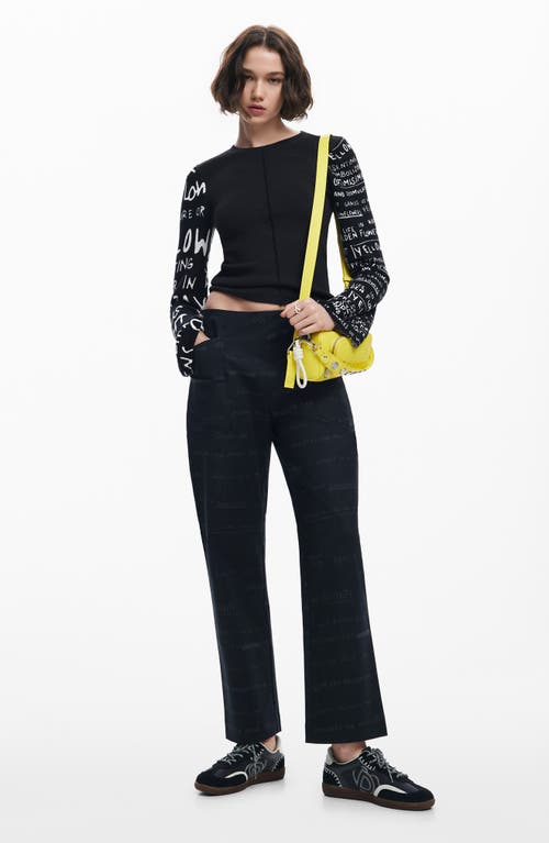 Desigual T-shirt In Black