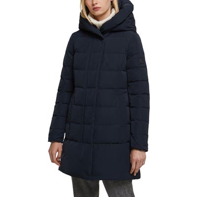 Woolrich Puffy Prescott 800 Fill Power Down Coat, Black