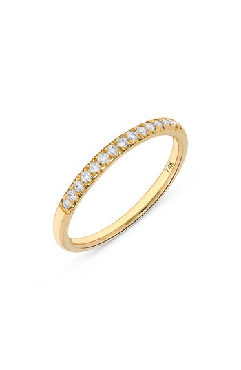 H.j. Namdar 14k Gold Prong Set Diamond Ring In Yellow Gold