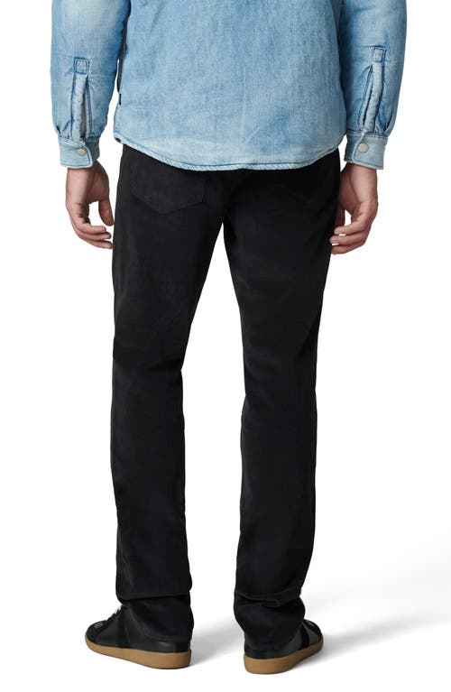 Joe's The Brixton Slim Straight Leg Corduroy Jeans In Black