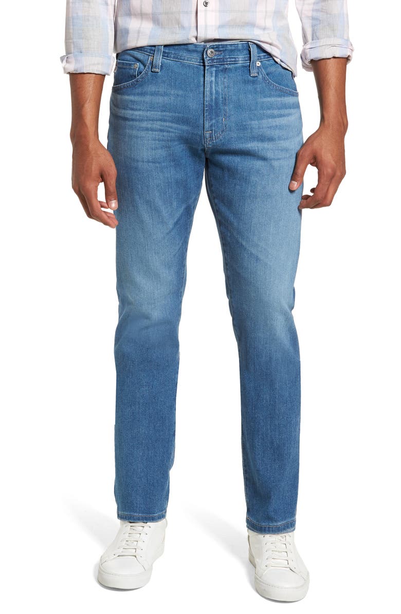 AG Everett Slim Straight Leg Jeans (Sea Wave) | Nordstrom