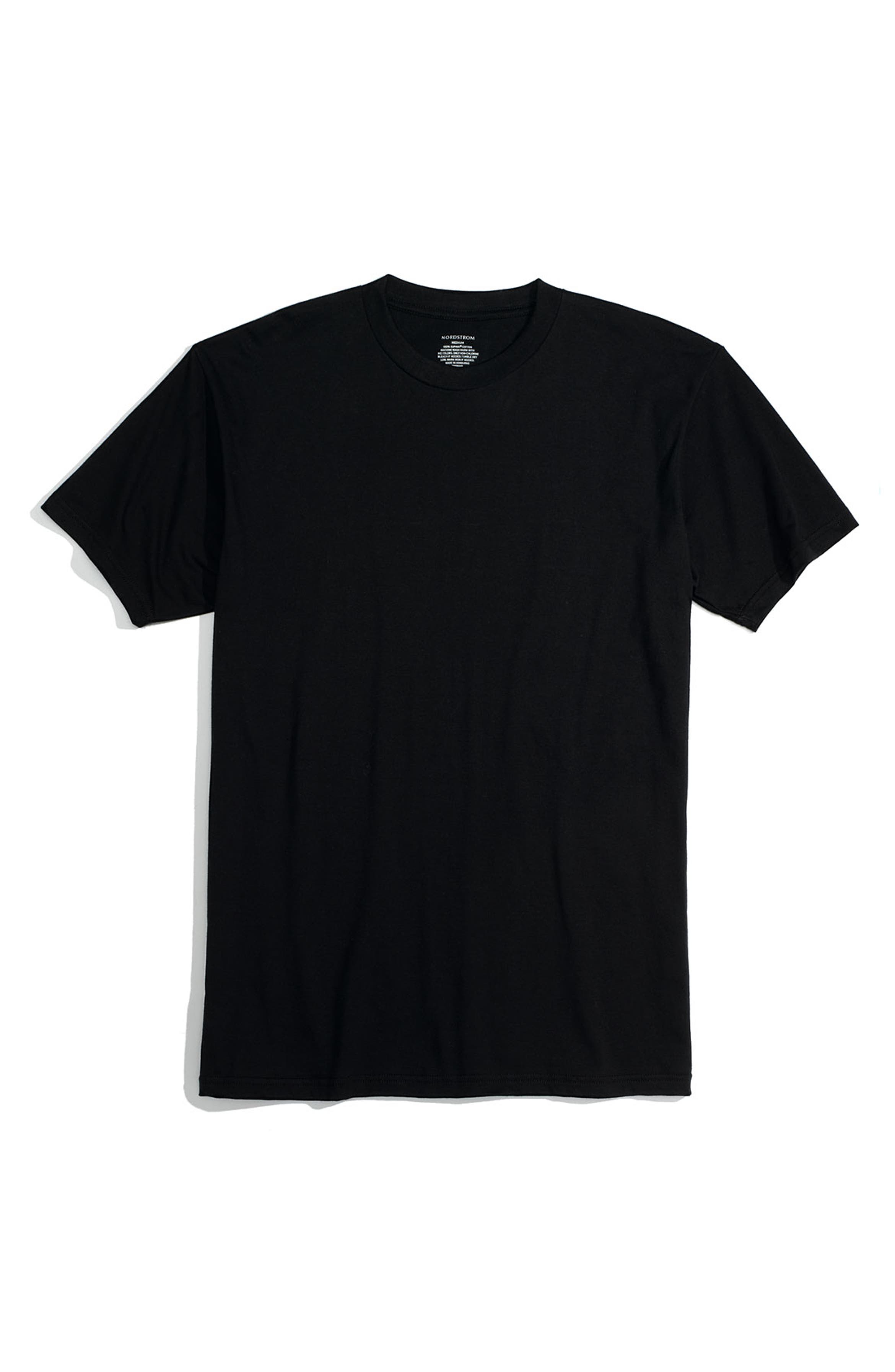 Nordstrom Supima® Cotton Crewneck T-Shirt (Men) (3-Pack) | Nordstrom
