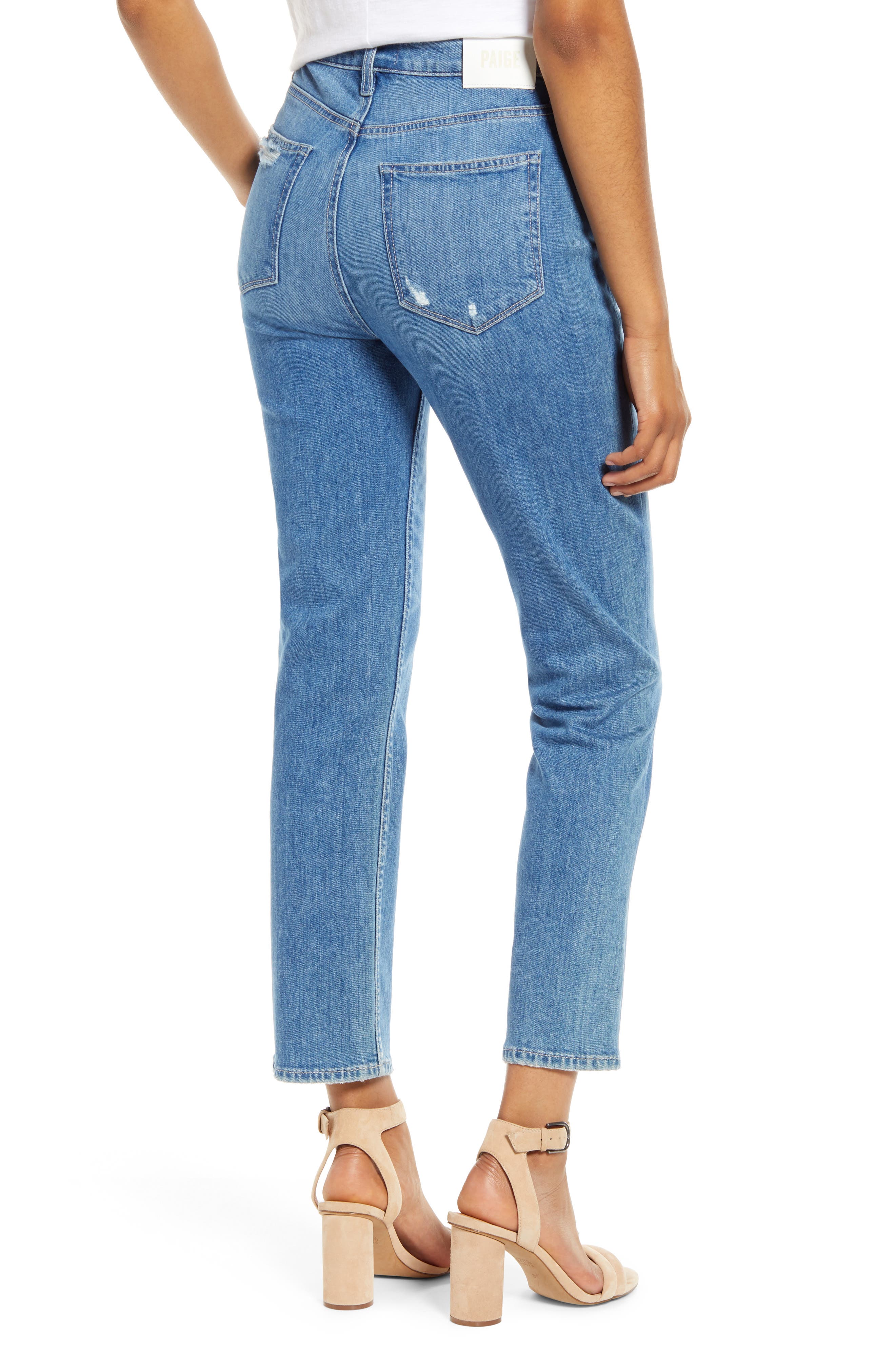 paige vintage hoxton ankle jeans