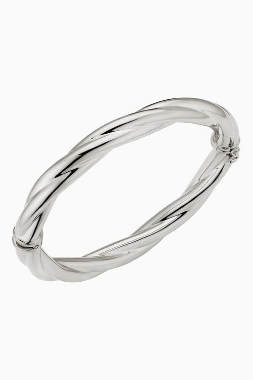 Oradina 14k Gold Arm Candy Bangle In White Gold