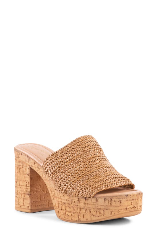 Seychelles Applause Platform Sandal In Tan