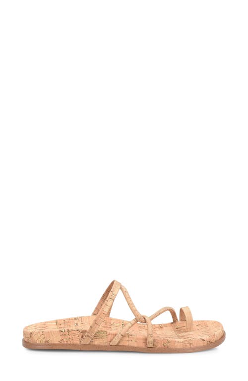 Shop Korks Audra Sandal In Natural Cork