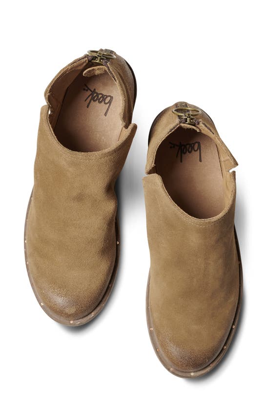 Beek Falcon Bootie In Chestnut Suede