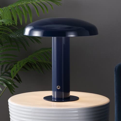 Jonathan Y Suillius Led Table Lamp In Navy