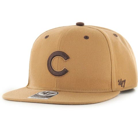 47 San Diego Padres Mens Womens No Shot Captain Adjustable Snapback Brown  Yellow Hat,One Size