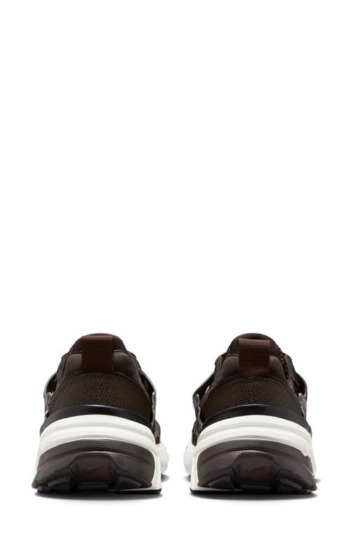 Shop Nike V2k Run Sneaker In Velvet Brown/white/black