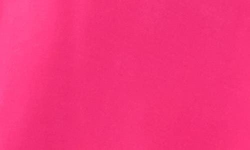 Vince Camuto One-shoulder Asymmetric Caftan Dress In Hot Pink