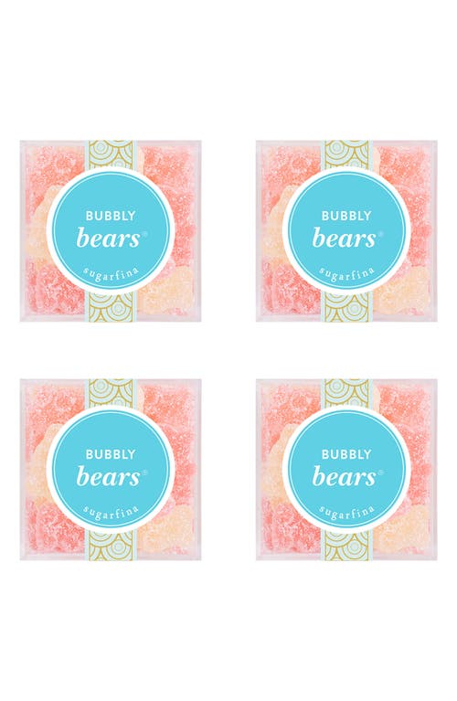 sugarfina Bubbly Bears® Set of 4 Candy Cubes in Blue