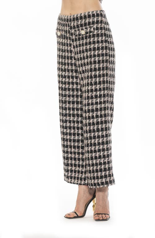Alexia Admor Jayden Pants In Black/pink