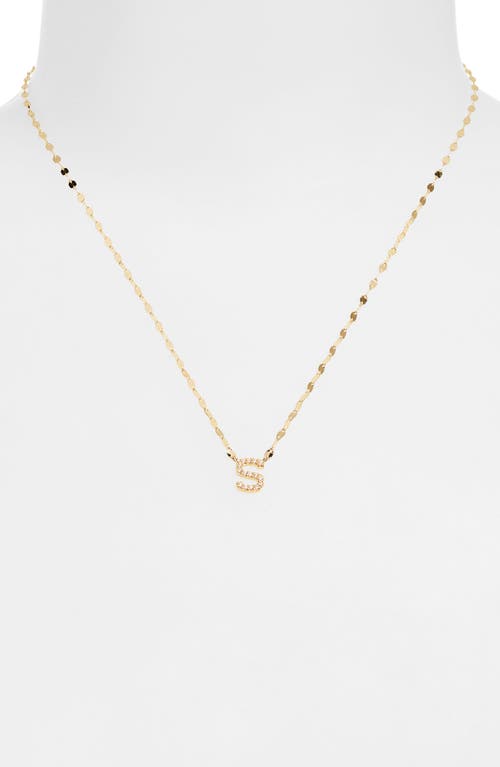 LANA LANA INITIAL PENDANT NECKLACE