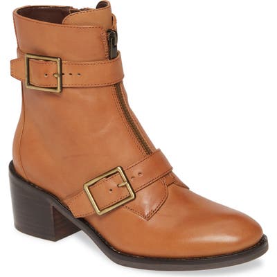 Donald Pliner Dusten Bootie- Brown