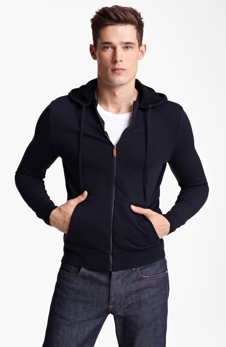 Pringle of Scotland Knit Hoodie | Nordstrom