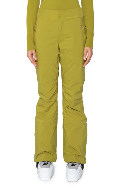 Alessandra Insulated Water Resistant Ski Pants in Mustang