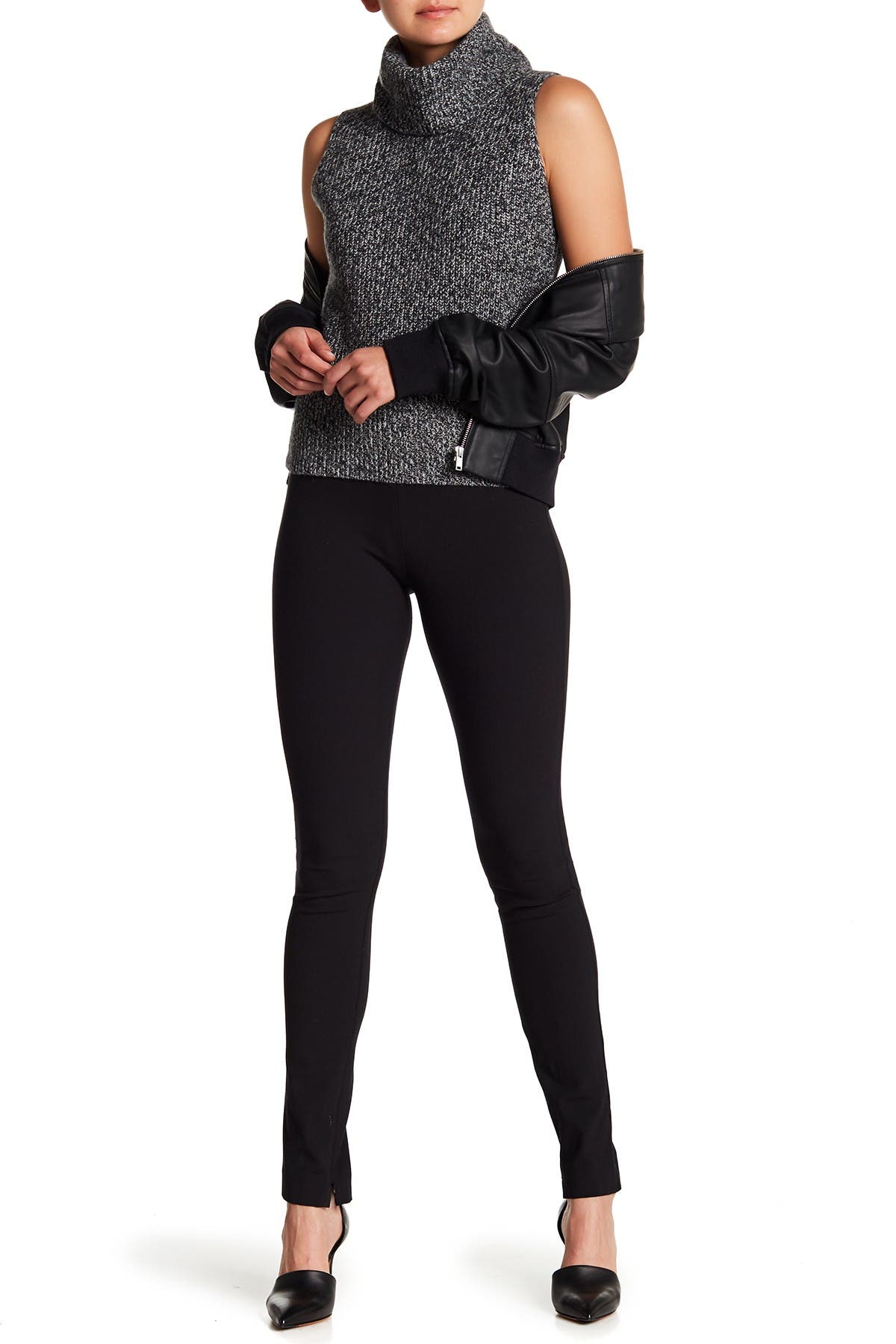 theory high waisted leggings