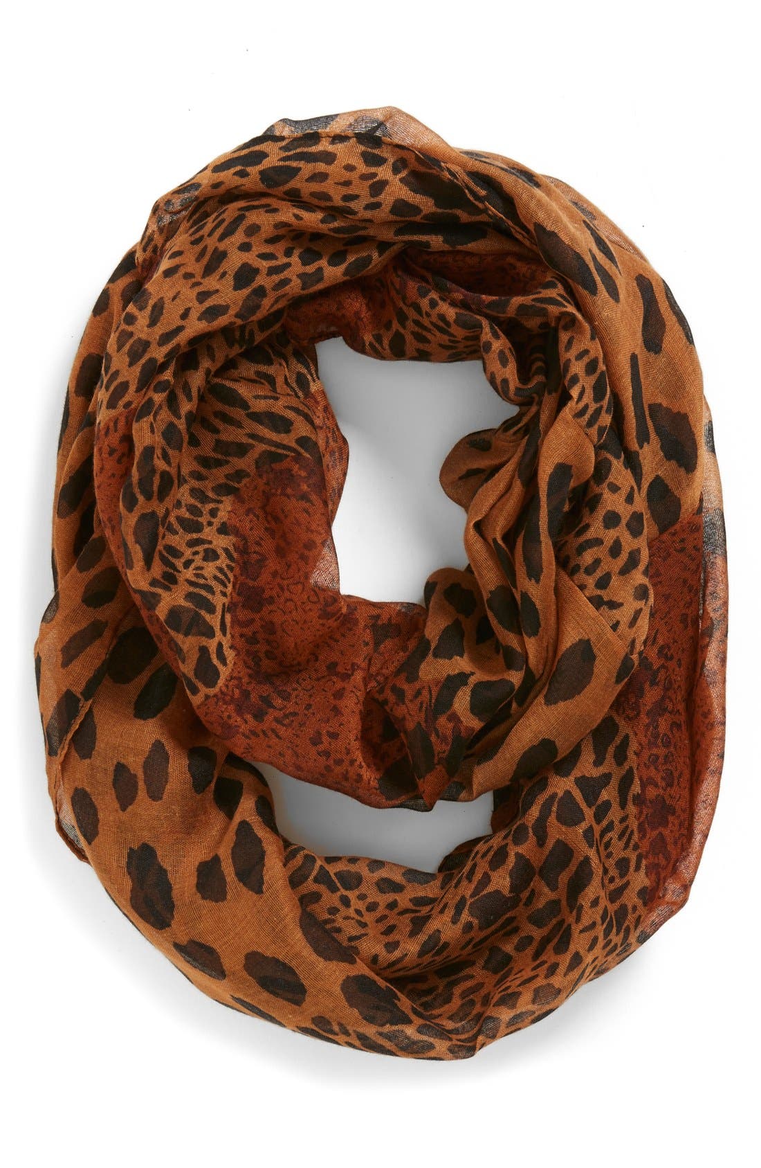BP. Mixed Leopard Print Infinity Scarf (Juniors) Only) Nordstrom