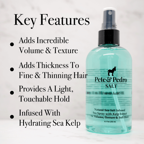 Pete & Pedro Natural Sea Salt Spray 2 Oz.