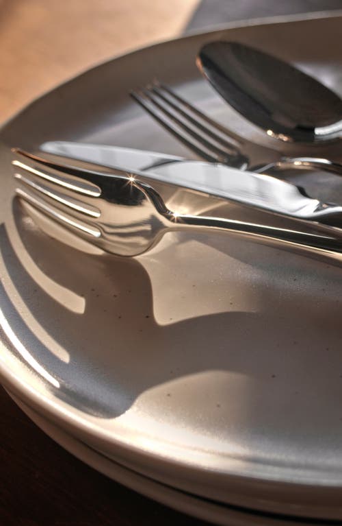 Fable Flatware Set In Polished Silver