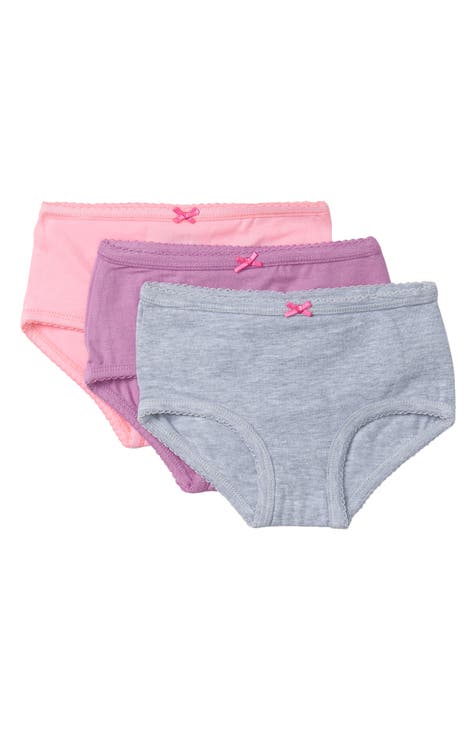 9 Packs Toddler Little Girls Kids Underwear Cotton Briefs Size 2T 3T