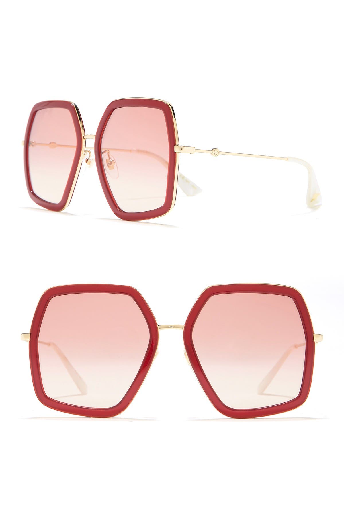 Gucci 56mm oversized sunglasses Clearance