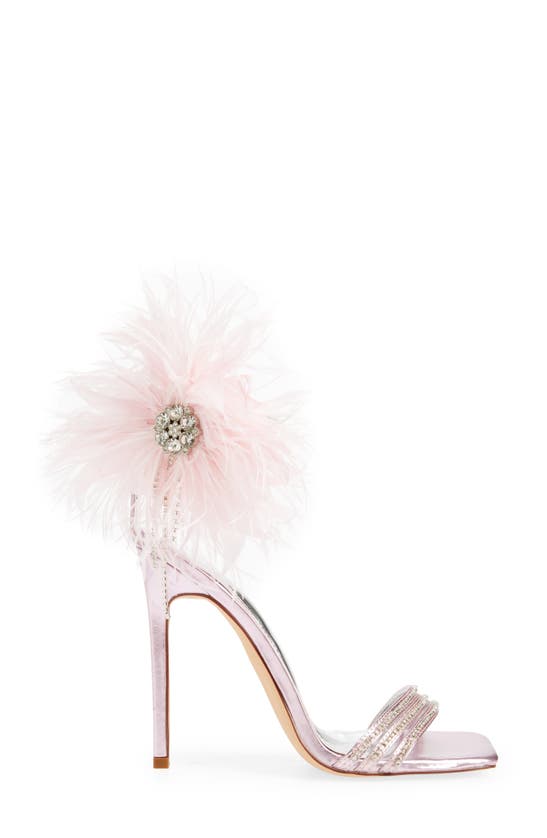 Shop Azalea Wang Licorice Ankle Strap Sandal In Pink