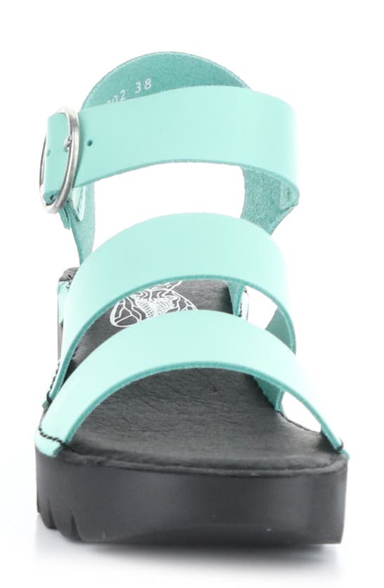 Shop Fly London Egly Piatform Sandal In 002 Spearmint