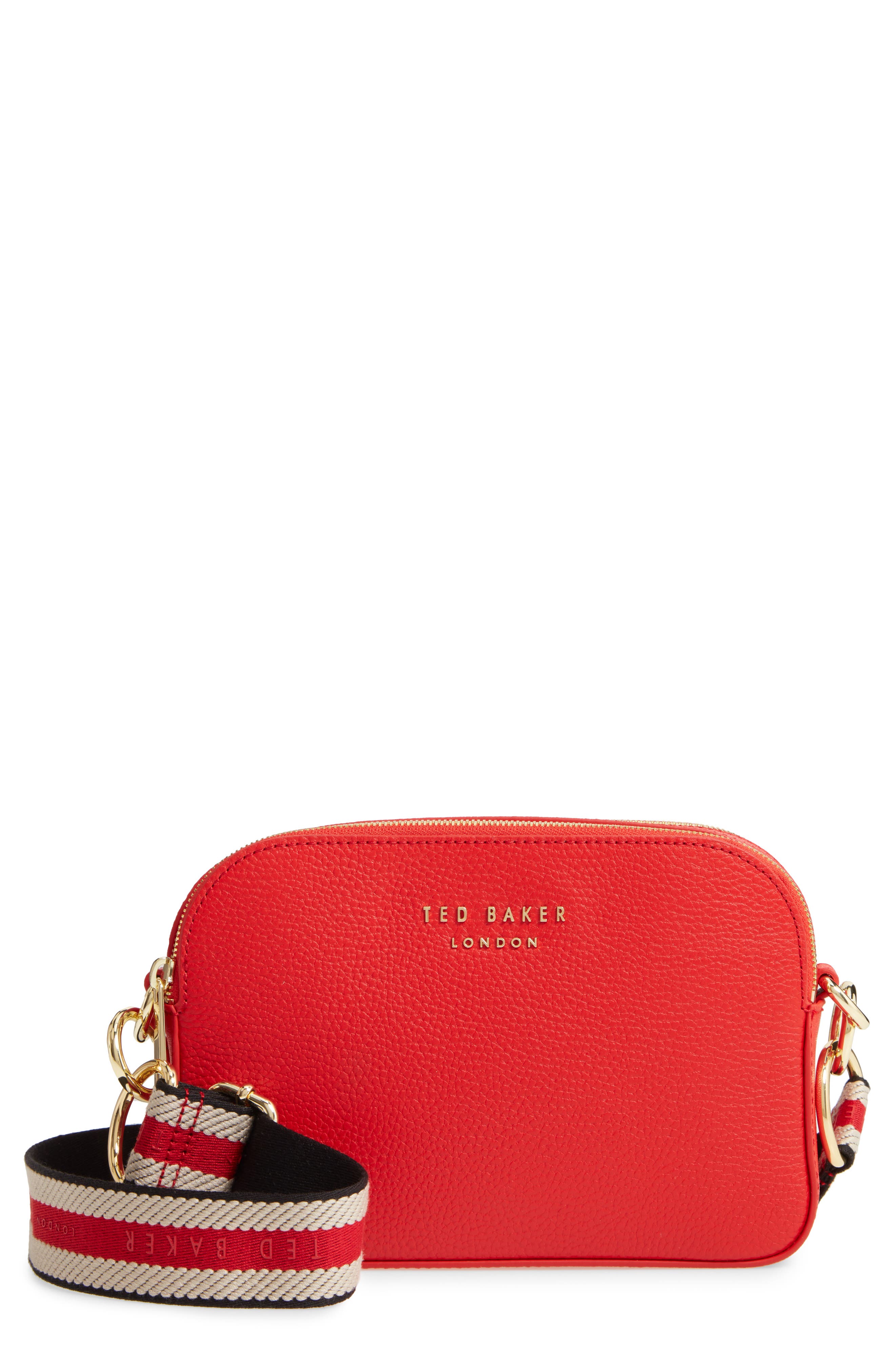 ted baker red crossbody bag