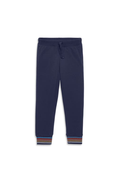 Shop Primary Stripe Trim Jogger In Navy