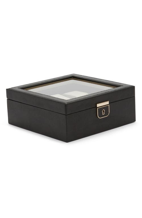 WOLF Palermo 6-Piece Watch Box in Black at Nordstrom