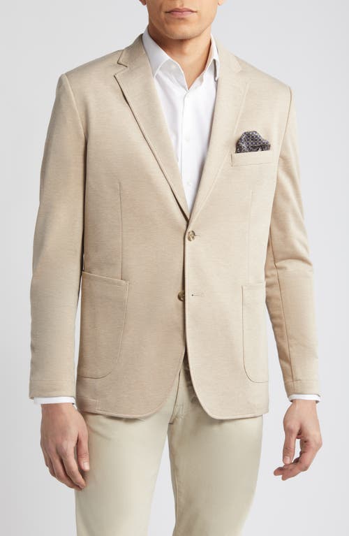 XCFlex Twill Knit Blazer in Tan